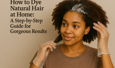How to Dye Natural Hair at Home