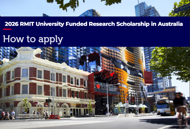 2026 RMIT University Funded Research Scholarship in Australia