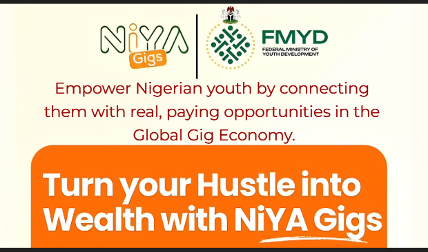 Federal Government Offers Career Opportunities Through the NIYA Gigs Digital Talents Nigerian Youth Program 2025