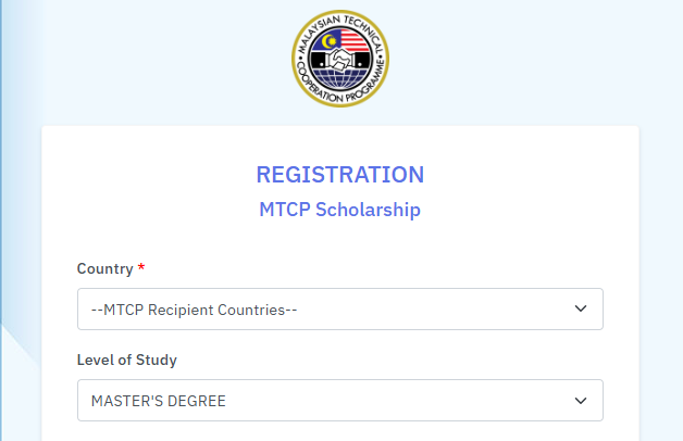 Government of Malaysia International MTCP Scholarship 2025/2026 for Developing Countries – Fully-funded
