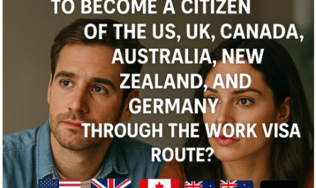 How Long Does It Take to Become a Citizen of the US, UK, Canada, Australia, New Zealand, and Germany Through the Work Visa Route?