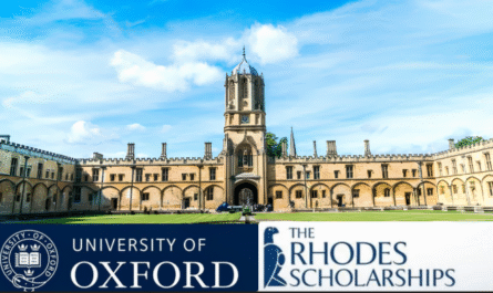 University of Oxford Global UK Rhodes Fully Funded Scholarship
