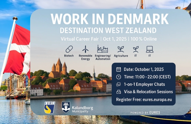 Explore Career Opportunities in Denmark – Register for the Work Visa Webinar (Oct 1, 2025)