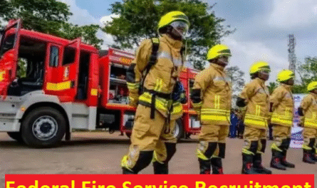 Federal Fire Service Recruitment 2025