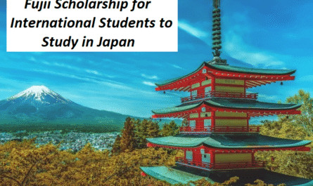 The Fujii Scholarship for International Students to Study in Japan 2026