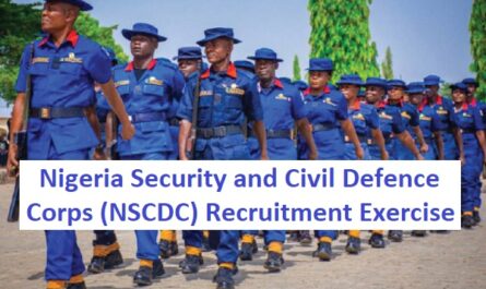 Nigeria Security and Civil Defence Corps (NSCDC) Recruitment Exercise 2025