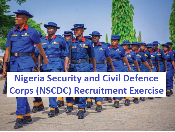 Nigeria Security and Civil Defence Corps (NSCDC) Recruitment Exercise 2025 | CDCFIB Recruitment Portal Still Open