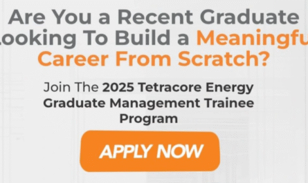 Tetracore Energy Graduate Management Trainee Program 2025