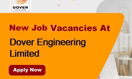 Latest job openings at Dover Engineering Limited