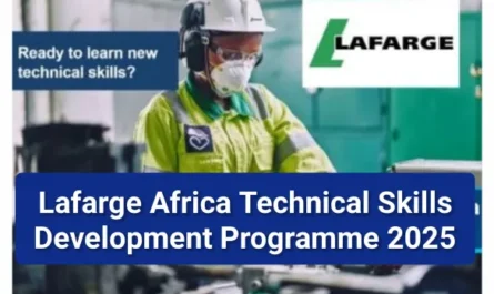 Lafarge TSDP Placement 2025 Recruitment