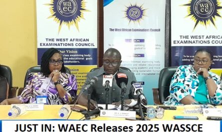 WAEC Releases 2025 WASSCE Results for School Candidates