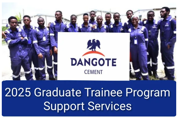 2025 Dangote Cement Plc Graduate Trainee Program- Support Services