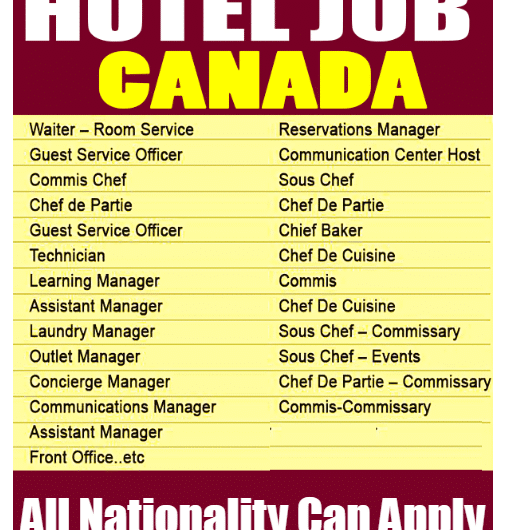 Hotel Job Opportunities in 2025