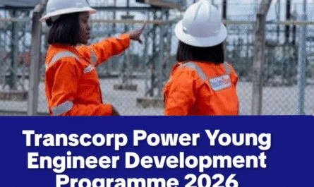 2026 Transcorp Power Plc Young Engineer Development Programme
