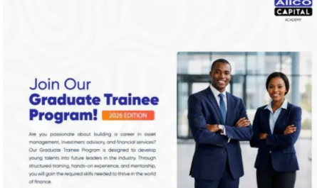 2026 AIICO Capital Graduate Trainee Program