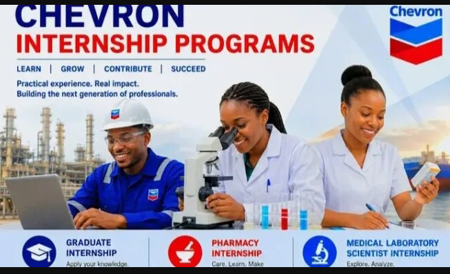 2026 Graduate Internship Programme at Chevron Nigeria Limited