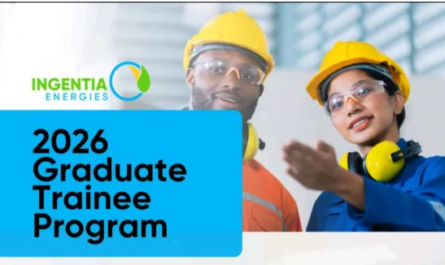2026 Ingentia Energies Limited Graduate Trainee Programme