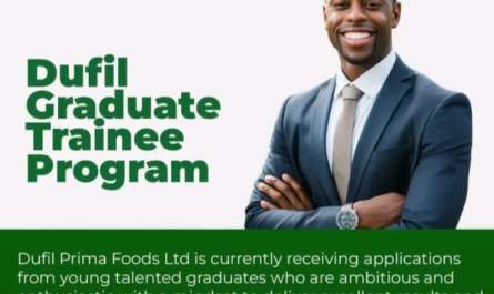 2026 Graduate Management Trainee Program at Dufil Prima Foods Ltd