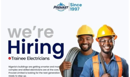 Trainee Electricians at Provast Limited