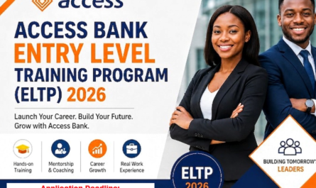 Access Bank 2026 Entry Level Training Program (ELTP) for Young Nigerian Graduates