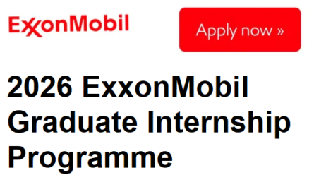 2026 ExxonMobil Graduate Internship Programme