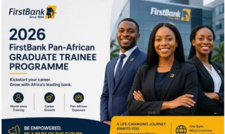 FirstBank Pan‑African Graduate Trainee Programme