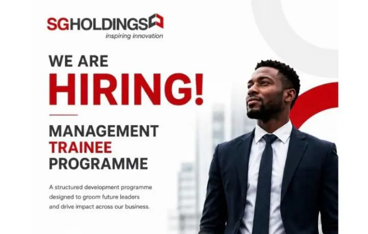 2026 Management Trainee Programme at SG Holdings Limited