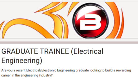 Graduate Trainee (Electrical Engineering) at Basscomm Group Limited
