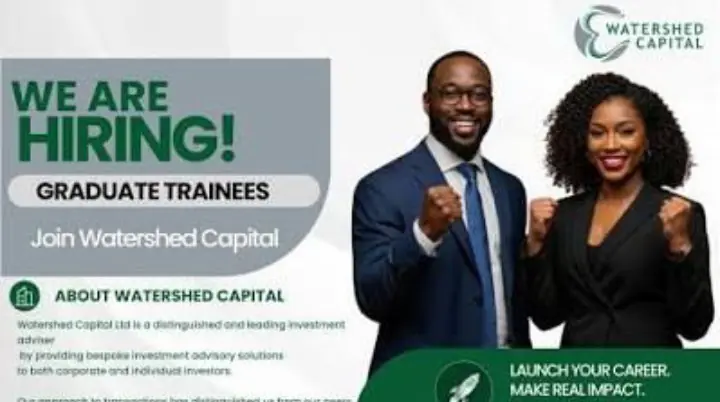 Watershed Capital Limited Graduate Trainee Program